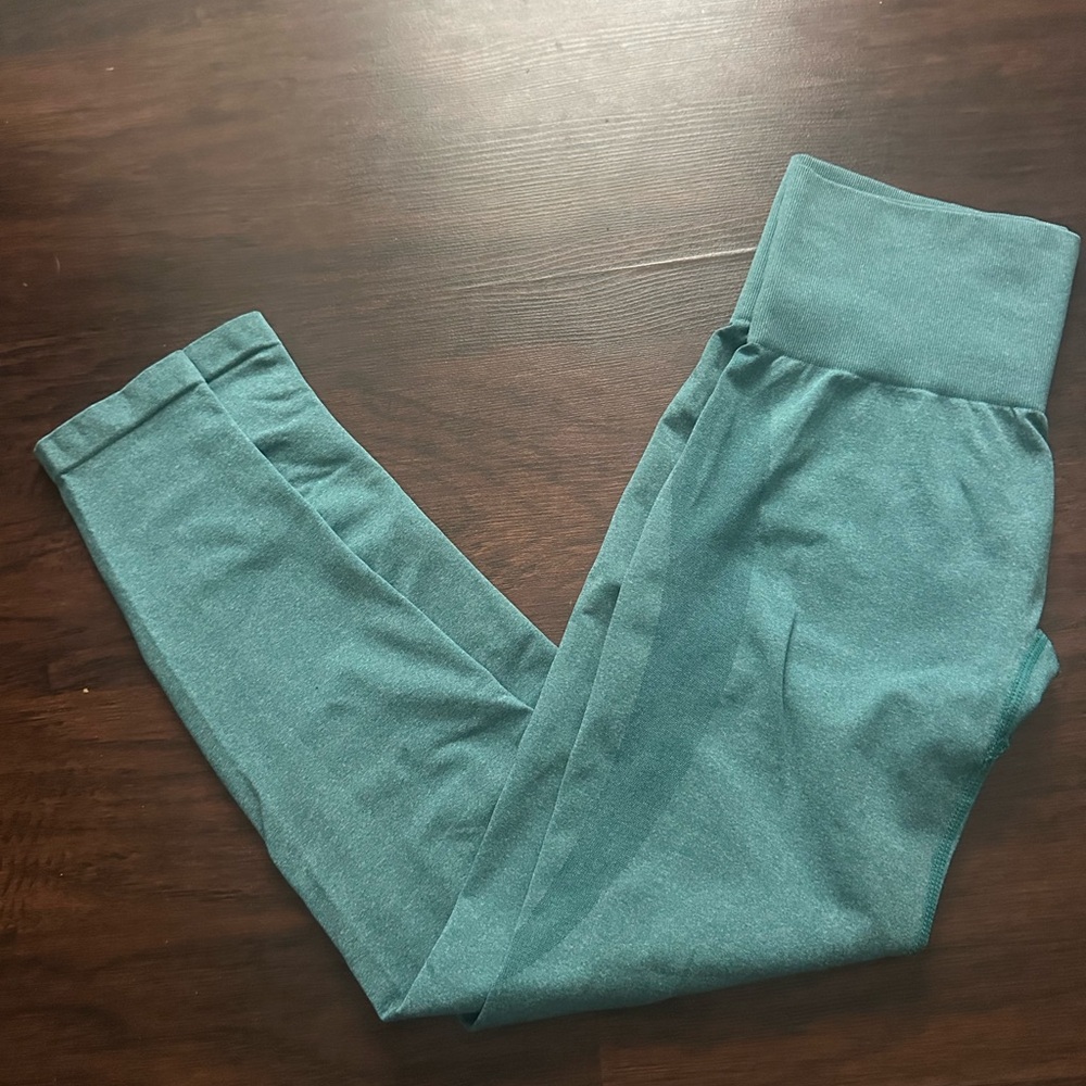 NVGTN Blue Leggings High Waist Stretch